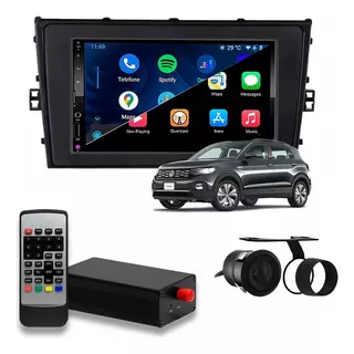 Multimidia Mp10 Carplay E Android Auto Tcross Com Tv