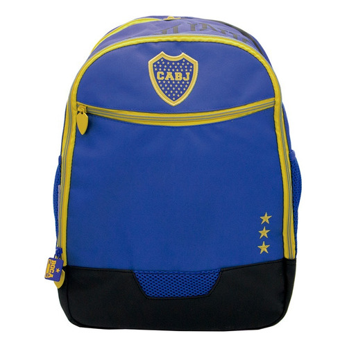 Mochila Espalda Boca 16 Futbol Cresko - Sharif Express 006 Color Azul Diseño de la tela Boca Juniors