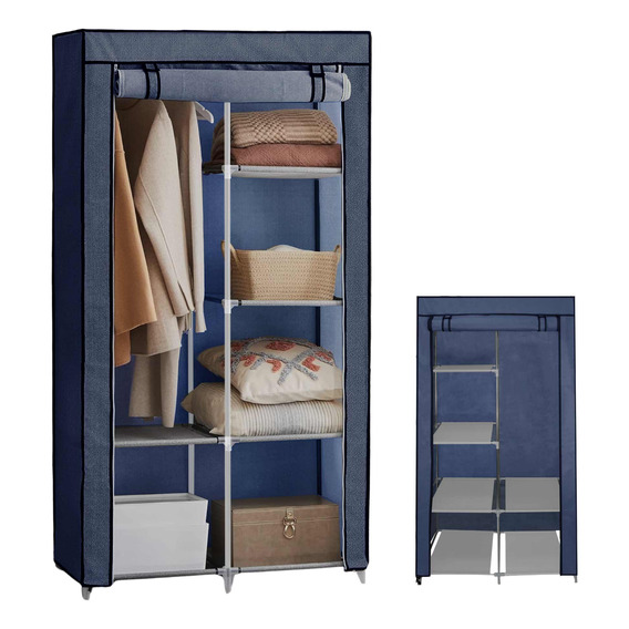 Mueble Closet Armario Organizador Tela Portatil Ropa Zapatos