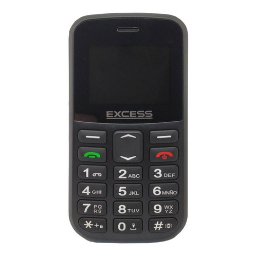 Excess Exc-T36 Dual SIM 32 MB  negro 32 MB RAM