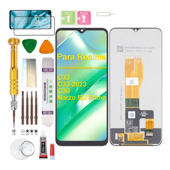 Pantalla Para Realme C33 Rmx3624/c33 2023 Rmx3627