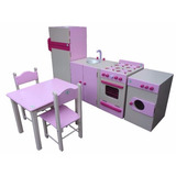 Mesa Esquinera Para Cocina Con Sillas - Juegos y Juguetes en Mercado ... Mesa Esquinera Para Cocina Con Sillas - Juegos y Juguetes en Mercado ...