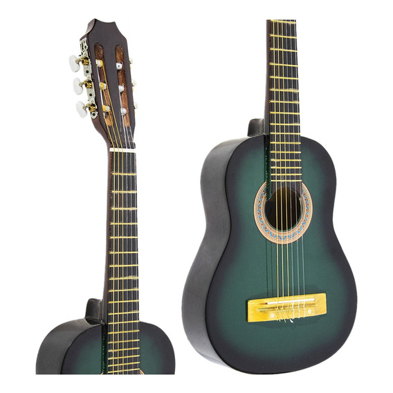 Guitarra Ramallo Criolla Verde Niño Proto4-1ve