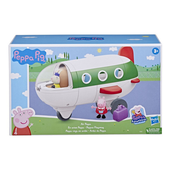 Muñeca Peppa Pig Adventures Peppa Pig Viaja En Avión