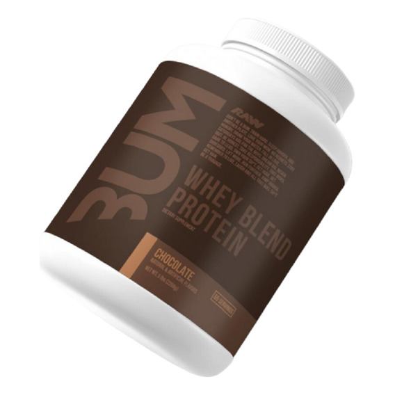 Raw Cbum Whey Blend Protein Chocolate 65 Servicios 5 Lbs