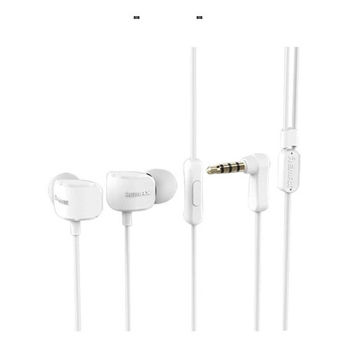 Audifonos Remax Earphone Rm-502            Color Blanco