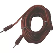 Cable Audio Auxiliar 5 Ms Miniplug A Miniplug 3,5 Siliconado