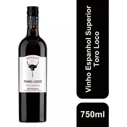 Vinho espanhol tinto superior Toro Loco dop 750ml no Mercado Livre com oferta e cupom de desconto