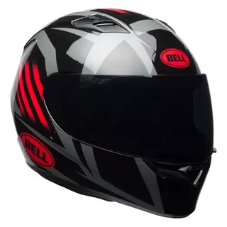 Capacete Bell Qualifier Blaze Gloss Black Red Titanium Cor Vermelho Tamanho Do Capacete 62