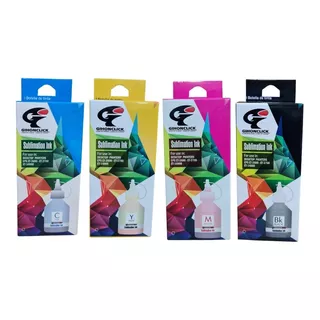 Combo 4 Botellas Tintas Sublimación Cont 100ml C/u Premium