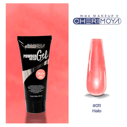 Polygel Powder Gel Acrygel Cherimoya Uv/led 50ml Colores Color 011 HALO