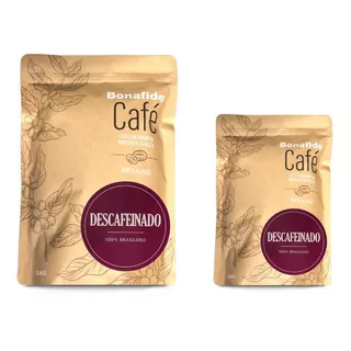 Cafe Descafeinado Bonafide Granos O Molido 1 Y 1/2k Oficial