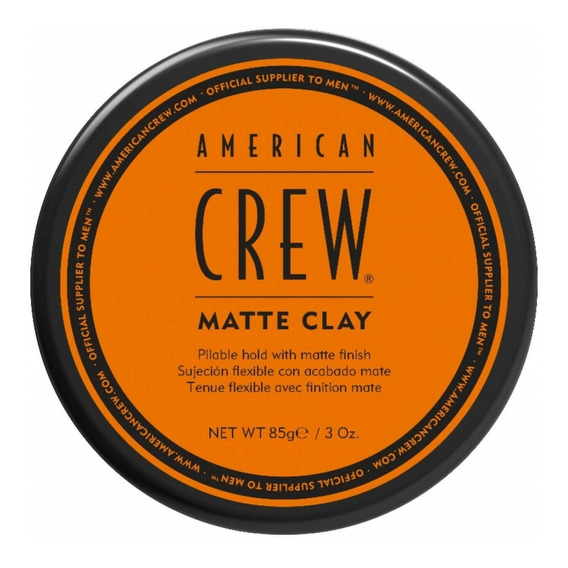 Cera Mate Fijación Media-alta Matte Clay American Crew Men