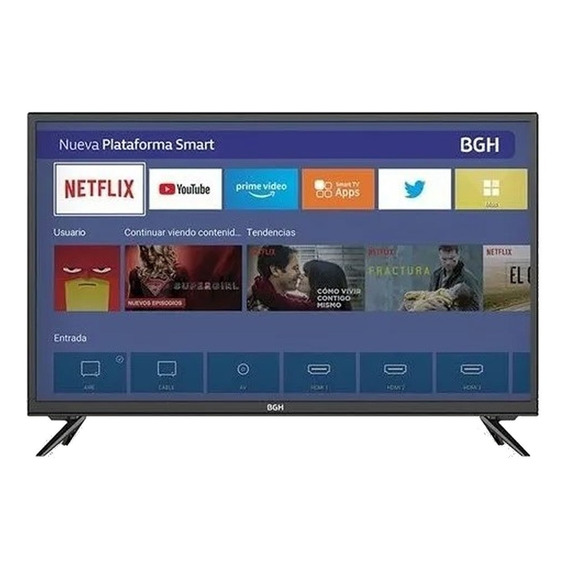 Smart Tv Led Bgh B3222k5 Hd 32 Netflix Youtube Prime Video