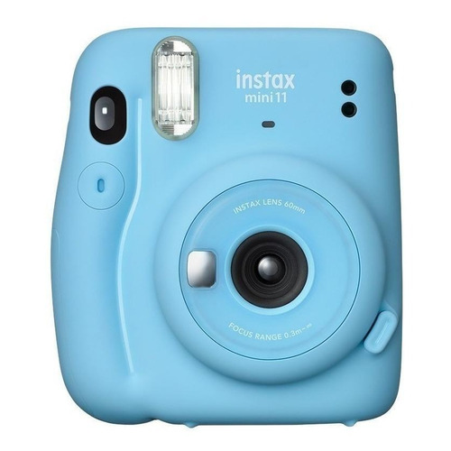 Cámara Fujifilm Instax Mini 11 Azul Color Sky blue