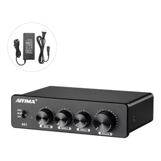 Aiyima A01 Amplificador De 2.0/2.1 Canales 100w*2 Rca&aux