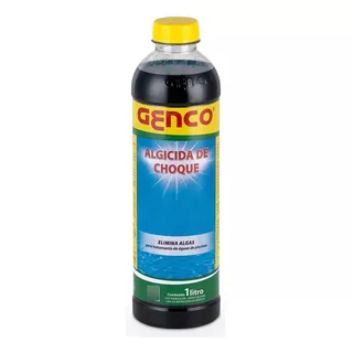 Algicida Choque 1l - Elimina Algas Piscina Verde - Genco