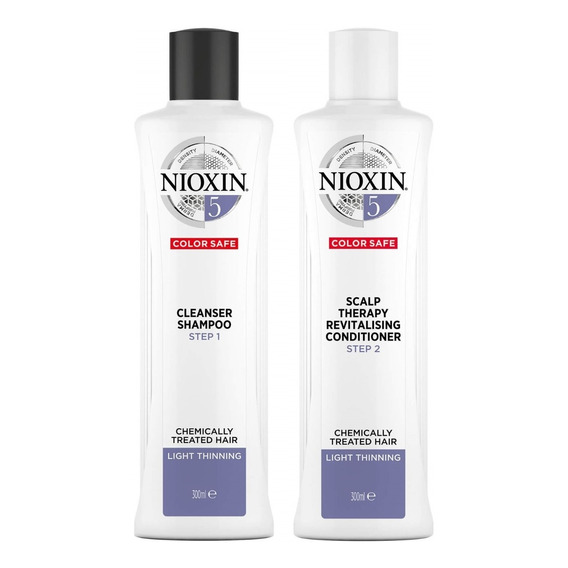 Nioxin-5 Shampoo + Acondicionador Chemically Treated Hair