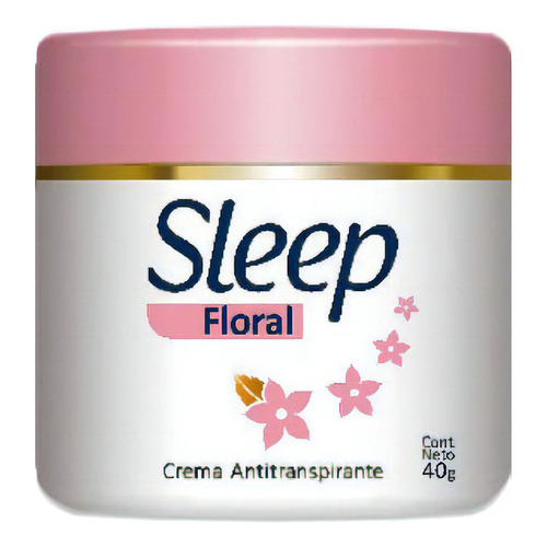 Desodorante En Crema Sleep Floral 40grs