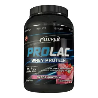 Suplemento En Polvo Pulver  Prolac Whey Protein Proteínas Sabor Frutilla En Pote De 1kg