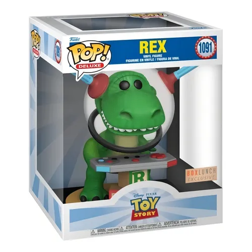 Funko Pop! Deluxe Toy Story Rex #1091 Exclusivo Funko Pop! Deluxe Toy Story Rex #1091 Exclusivo