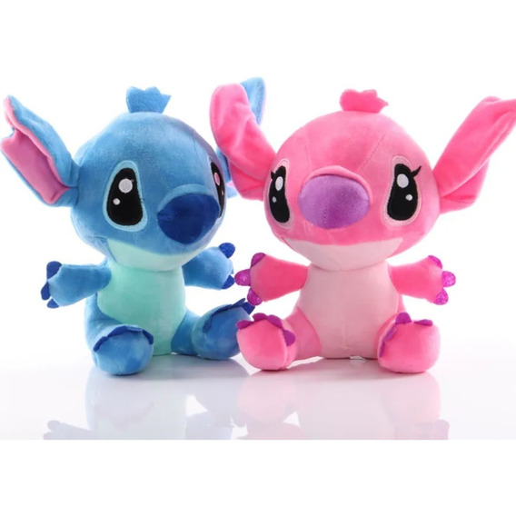 Peluches Personajes  Stitch Y Ángel (son Los 2 Peluches) 