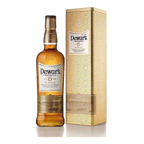 Whisky Dewar´s 15 Estuche De Metal 1000 Ml, Imperdible