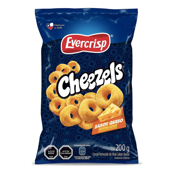 Cheezels Evercrisp Bolsa De 200g