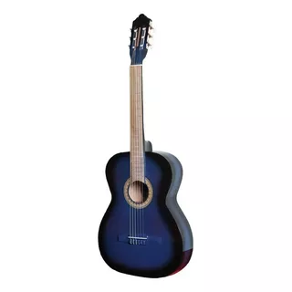 Guitarra Acustica Clasica Azul Dietros Arte Musical