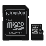 Cartão De Memória Kingston Sdcs  Canvas Select Com Adaptador Sd 32gb