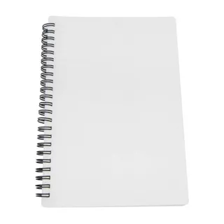 Cuaderno Caratula Plástica Anillado 80 Hojas Libreta X 2 Und