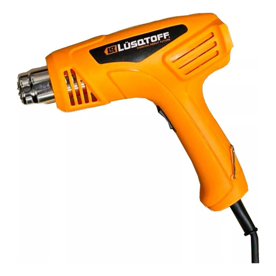 Pistola De Calor 1600w Lusqtoff Naranja Pcl1600-7 Accesorios