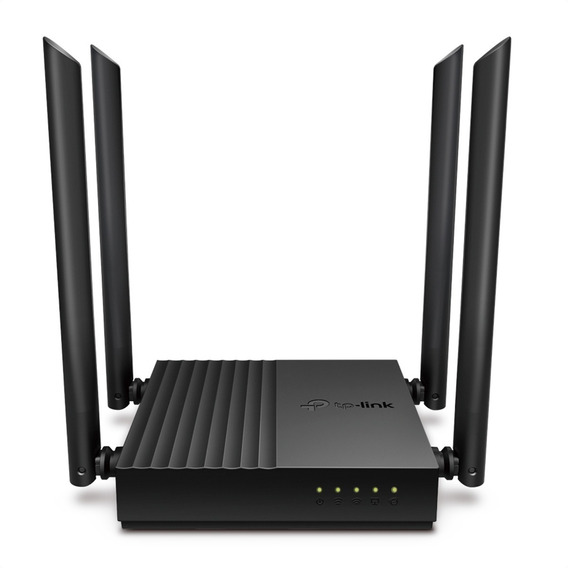 Router Tp-link Ac1200 Wifi Dualband Gigabit Archer C64 Negro