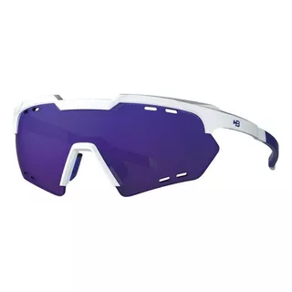 Óculos Hb Shield Compact Road Pearled White Multi Purple