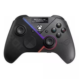 Asus Rog Raikiri Pro Control Inalambrico Pantalla Oled Para Pc Xbox Rog Ally Color Negro