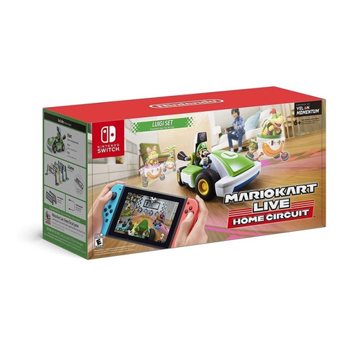 Mario Kart Live: Home Circuit  Mario Kart Luigi Set Edition Nintendo Switch Físico