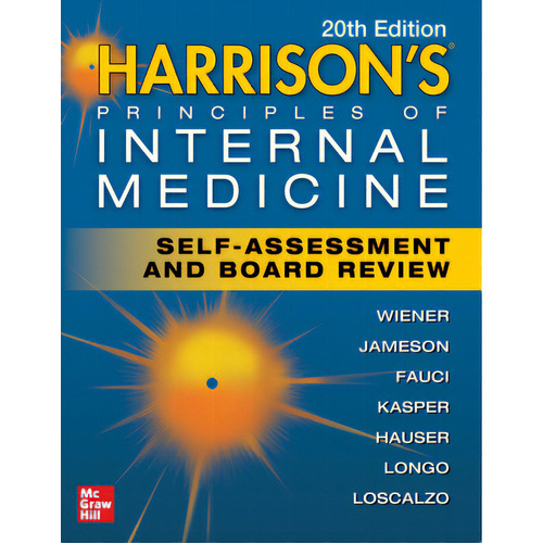 Harrison's Principles Of Internal Medicine Self-assessment And Board Review, De Wiener, Charles. Editorial Mcgraw Hill Education & Medic, Tapa Blanda En Inglés