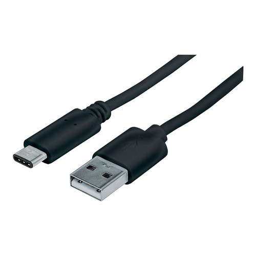 Cable Tipo C Carga Rapida Usb A Usb C 1 Metro Color Negro