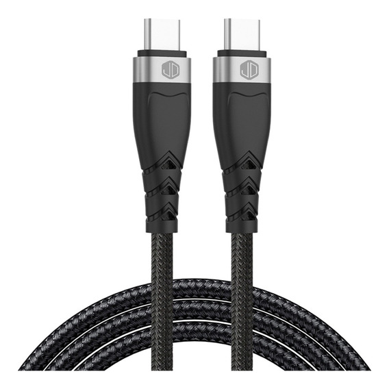 Cable Datos Jd D-30cc Usb C A Usb C 60w 3a Carga Rapida 