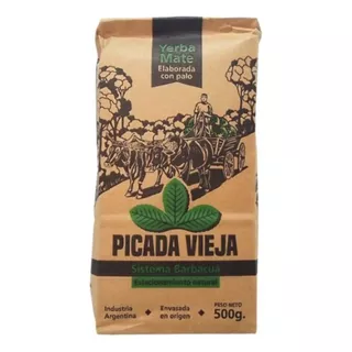 Yerba Mate Barbacuá Picada Vieja 20 X 500 Gr