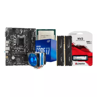 Kit Upgrade Intel I7 10700 + H510m + 64gb  + Ssd 500gb Nvme 
