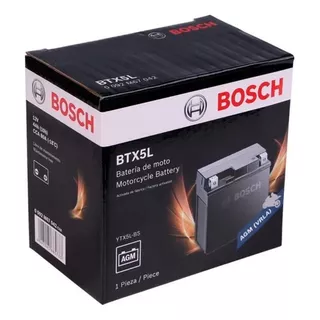 Bateria Bosch Btx5lbs Titan 150 Esd New Titan Xr 150 Xr 125