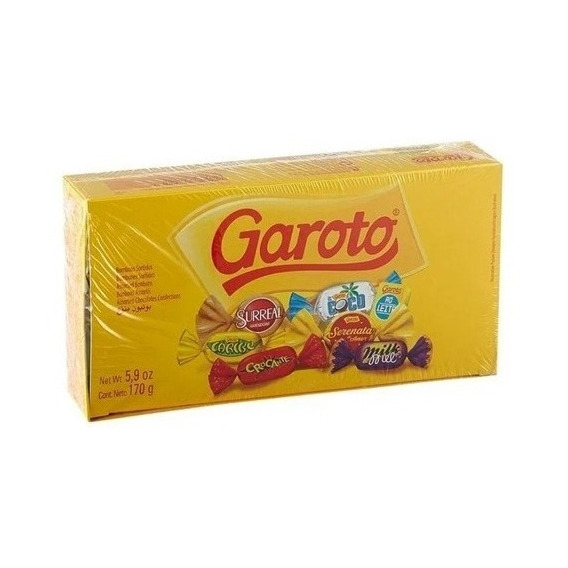 Chocolates Garoto Caja 170gr