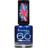 Esmalte Rimmel London 60 Seconds 843 Midnight Skinny Dip Color Azul