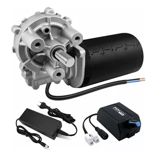 Motor Motoredutor 40rpm 12v Controle De Velocidade Ac Bivolt