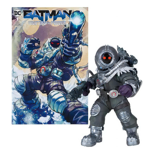 Mr Freeze Batman Fighting Frozen Dc Direct Comic Mcfarlane