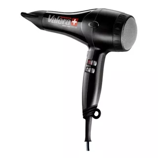 Secador De Pelo Profesional- Valera- Swiss Turbo 7000 Light Color Negro