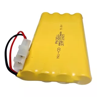 Bateria 9.6v - 1000ah  Ni-cd Para Carrito Rc Recargable