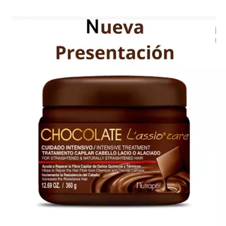 Nutrapel Tratamiento Lassio Chocolate 360 Gr Mayoreo 12 Pzas