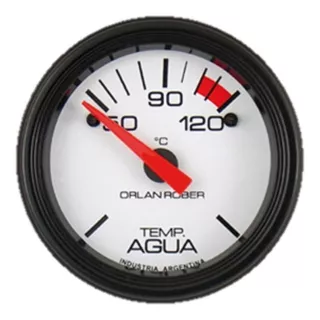Reloj Temperatura Agua Electrico Con Bulbo Orlan Rober 52mm